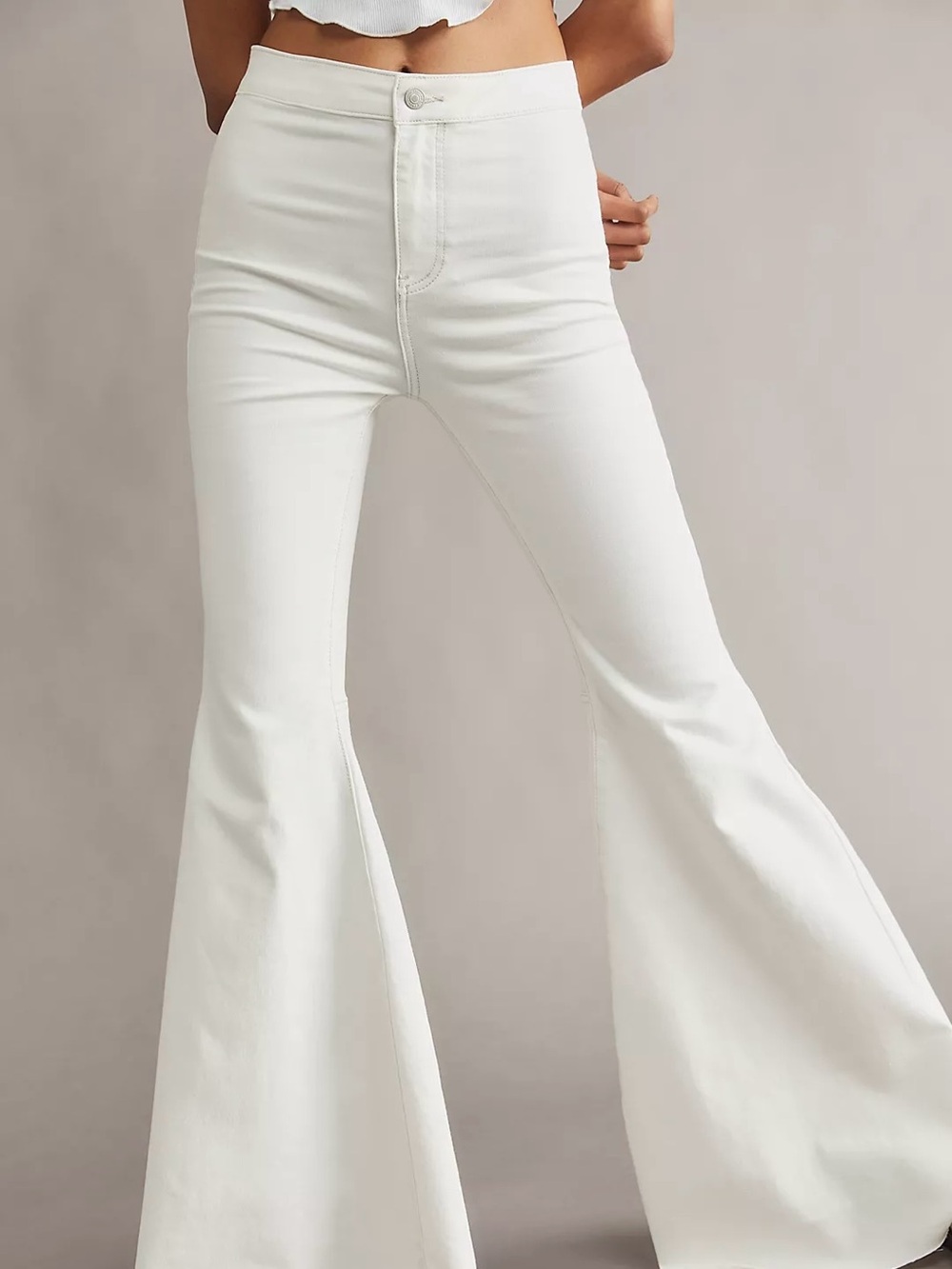 Free People High-Waist Flared Jeans